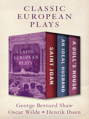 cover image of Classic European Plays